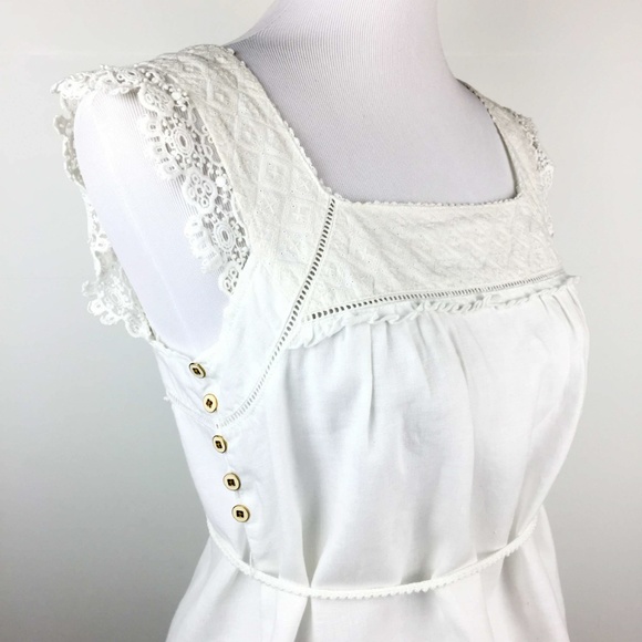 Juicy Couture Linen Crochet Top - Picture 5 of 9